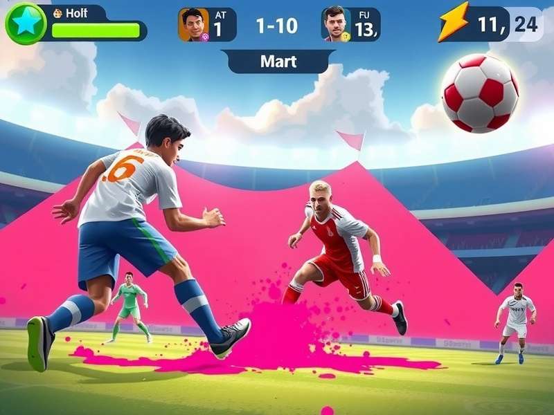 Icon Striker Glory multiplayer match screen